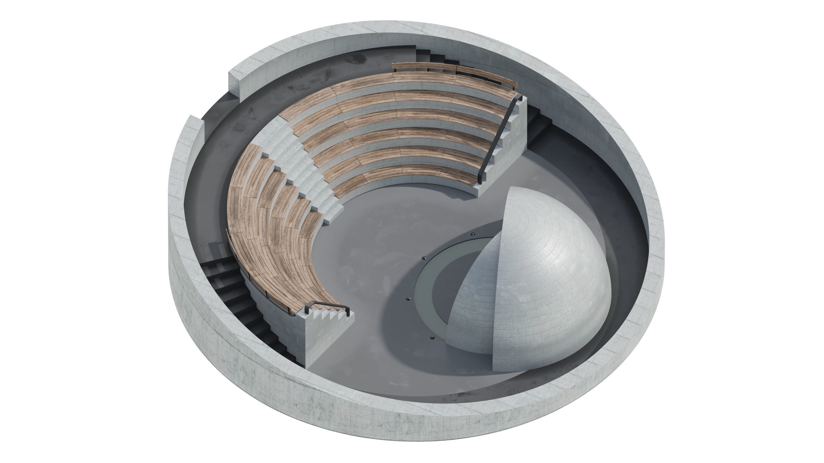 Amphitheater  3D model_21