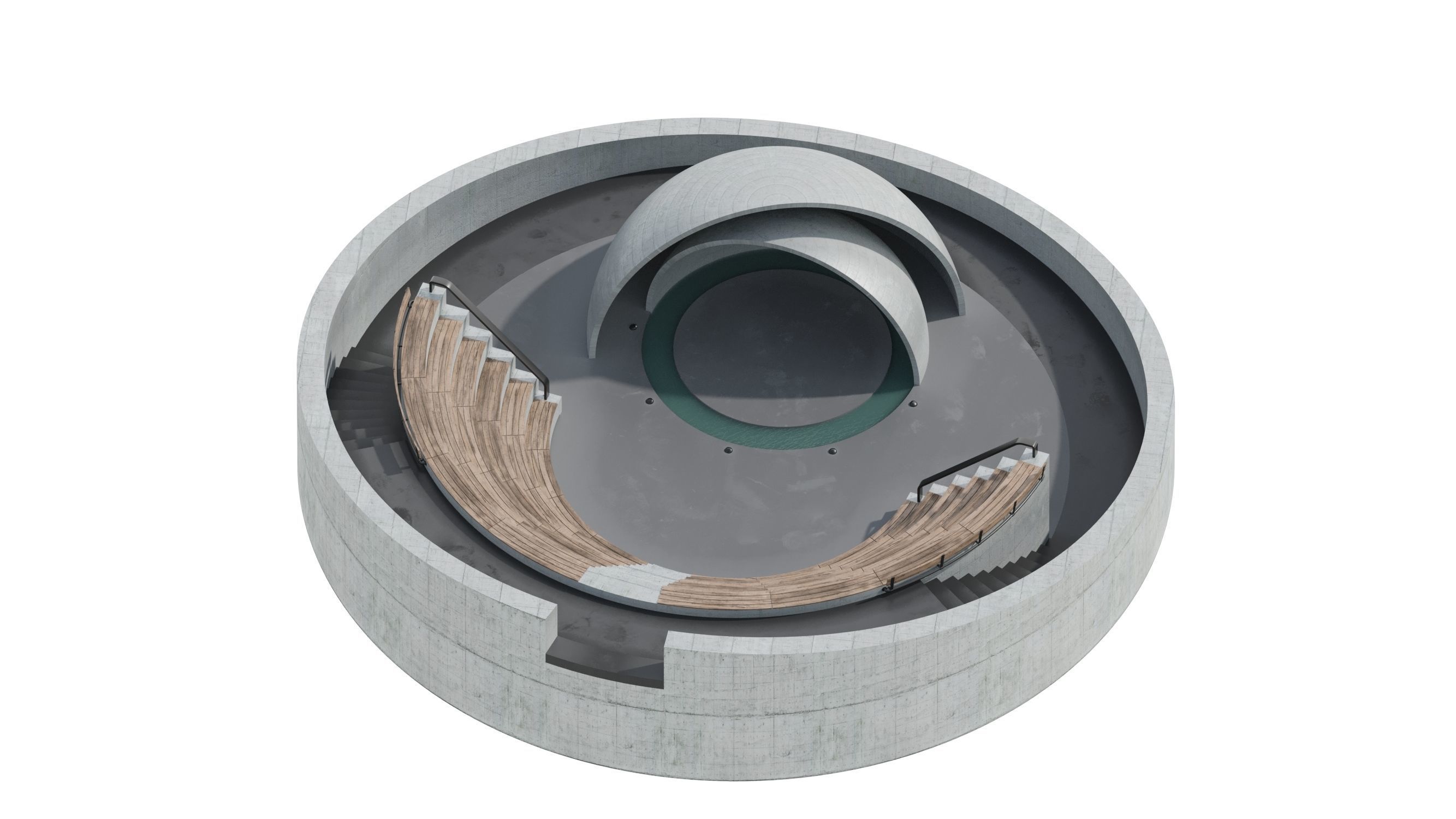 Amphitheater  3D model_4