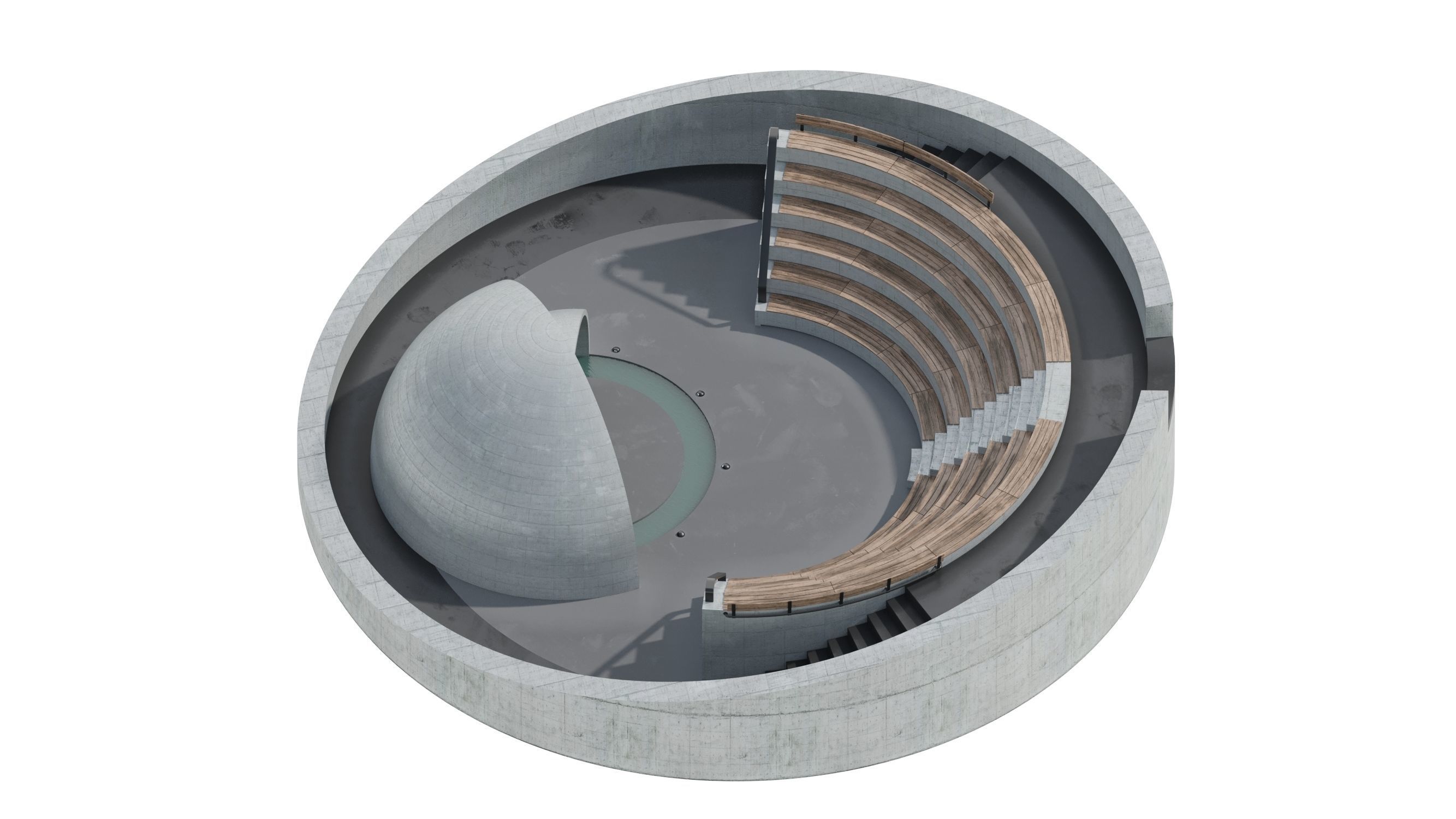 Amphitheater  3D model_11