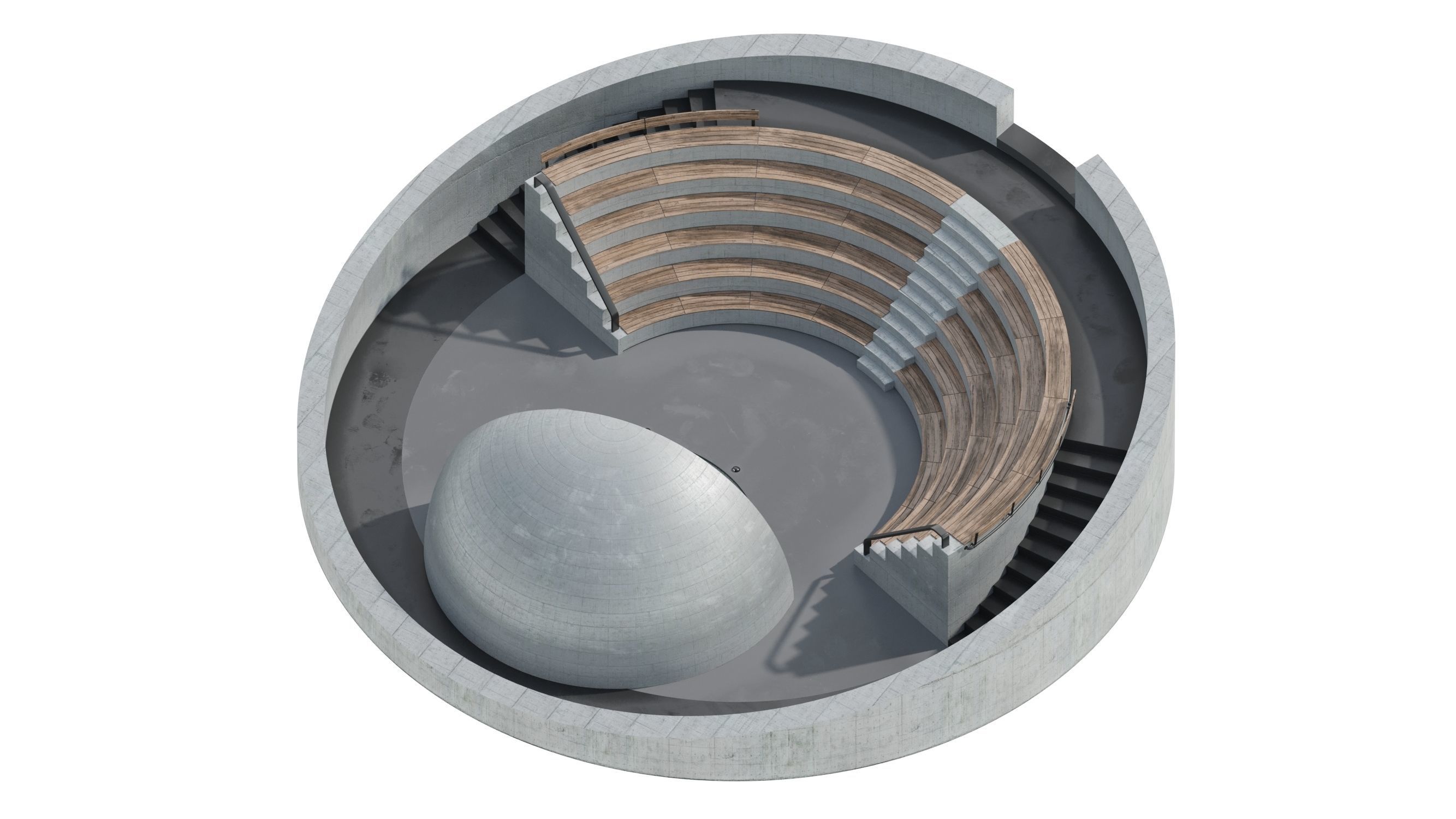 Amphitheater  3D model_14