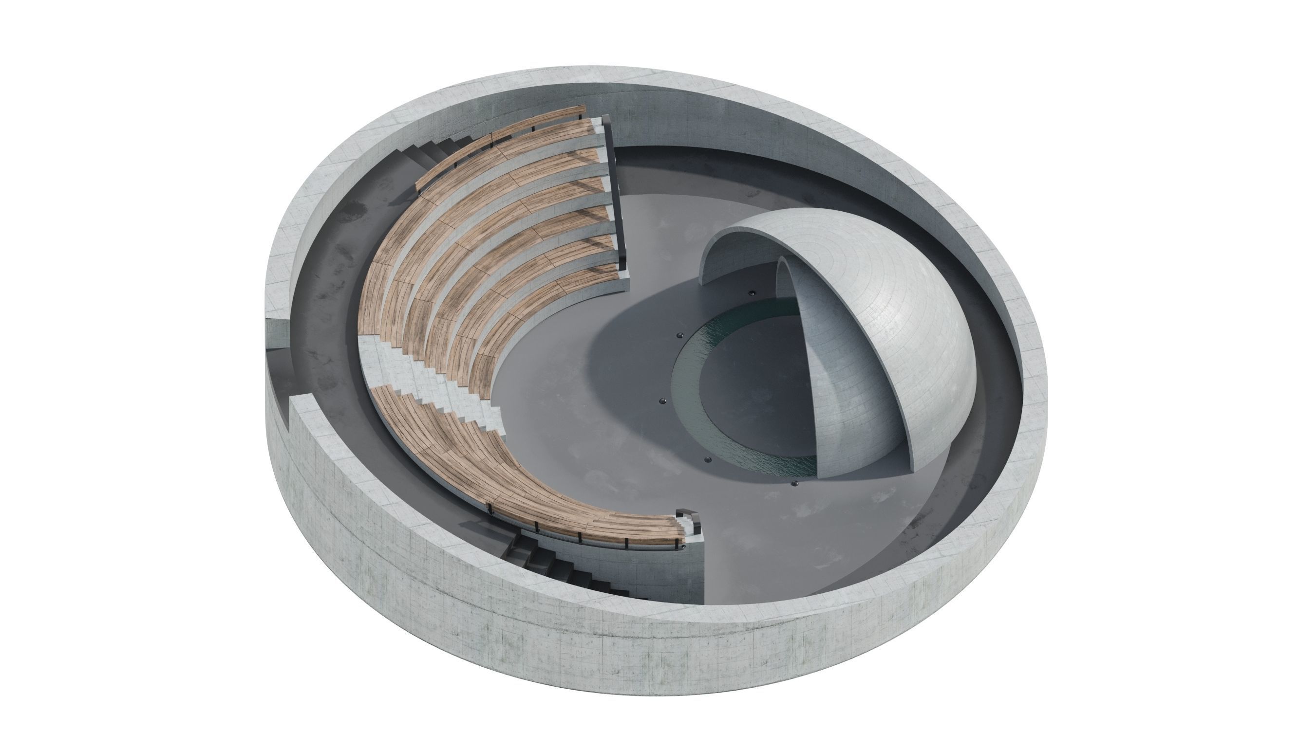 Amphitheater  3D model_24