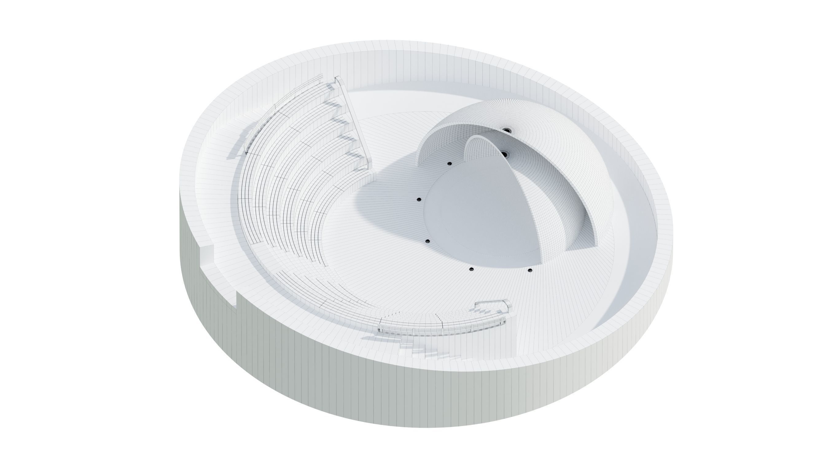Amphitheater  3D model_27