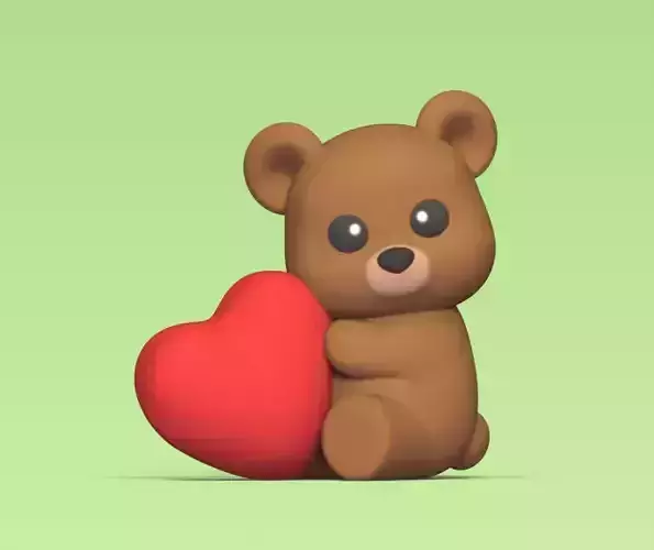 Bear Hugging Heart