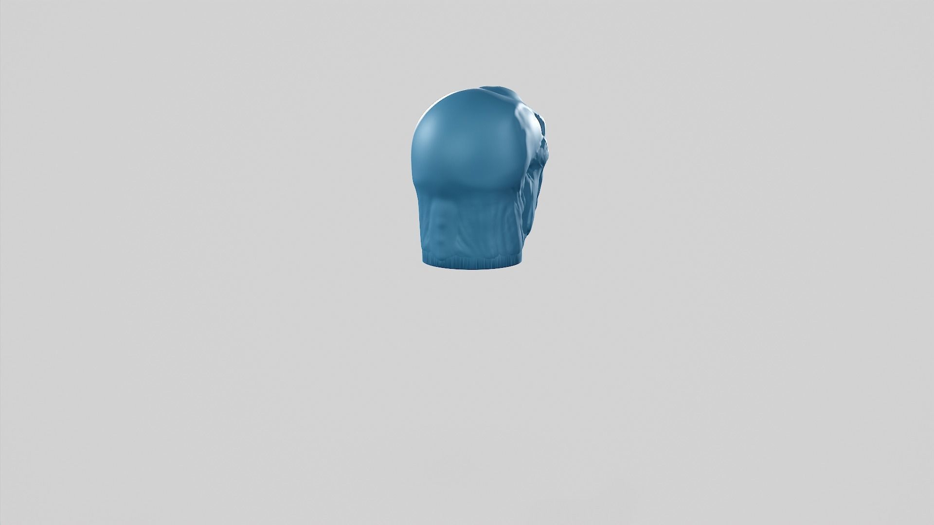 Zombie - Toothpaste Cup STL 3D print model_41