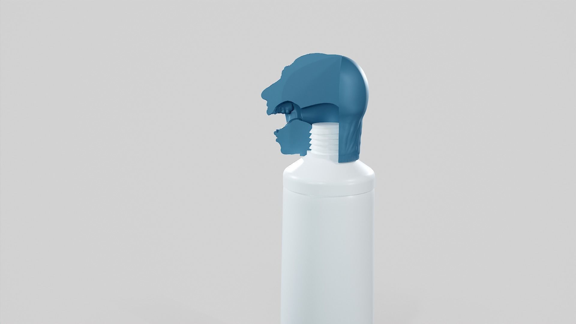 Zombie - Toothpaste Cup STL 3D print model_30