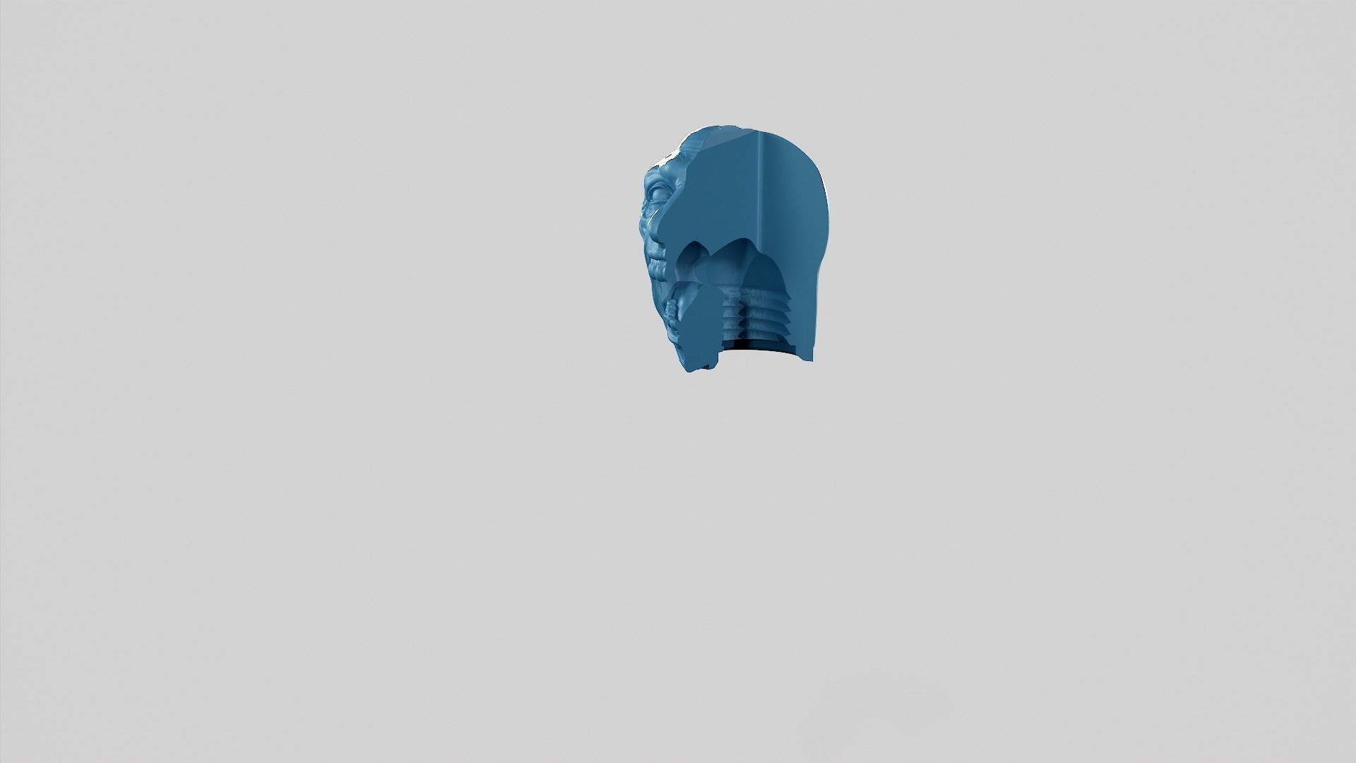 Zombie - Toothpaste Cup STL 3D print model_49