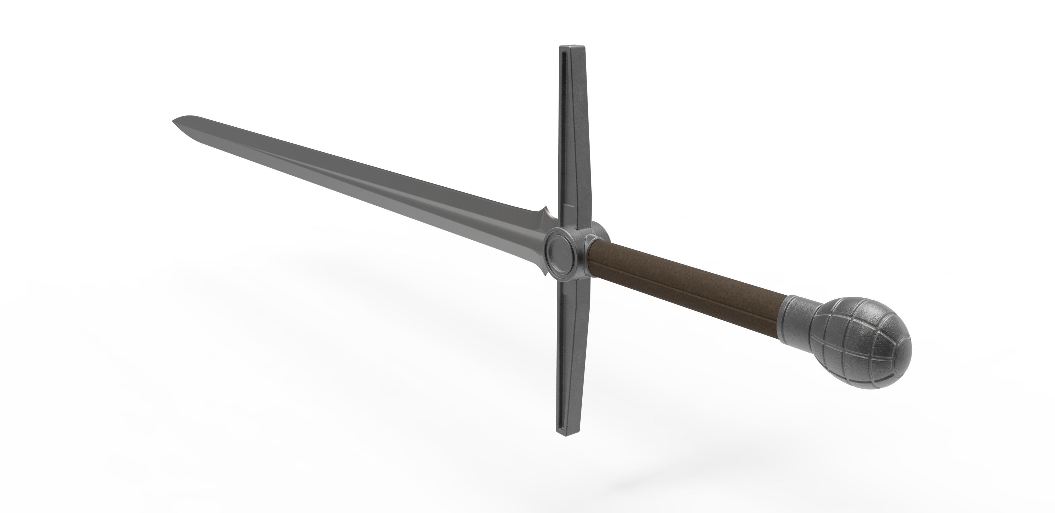 Necrosword of Gorr from the movie Thor Love and Thunder 3D print model_8