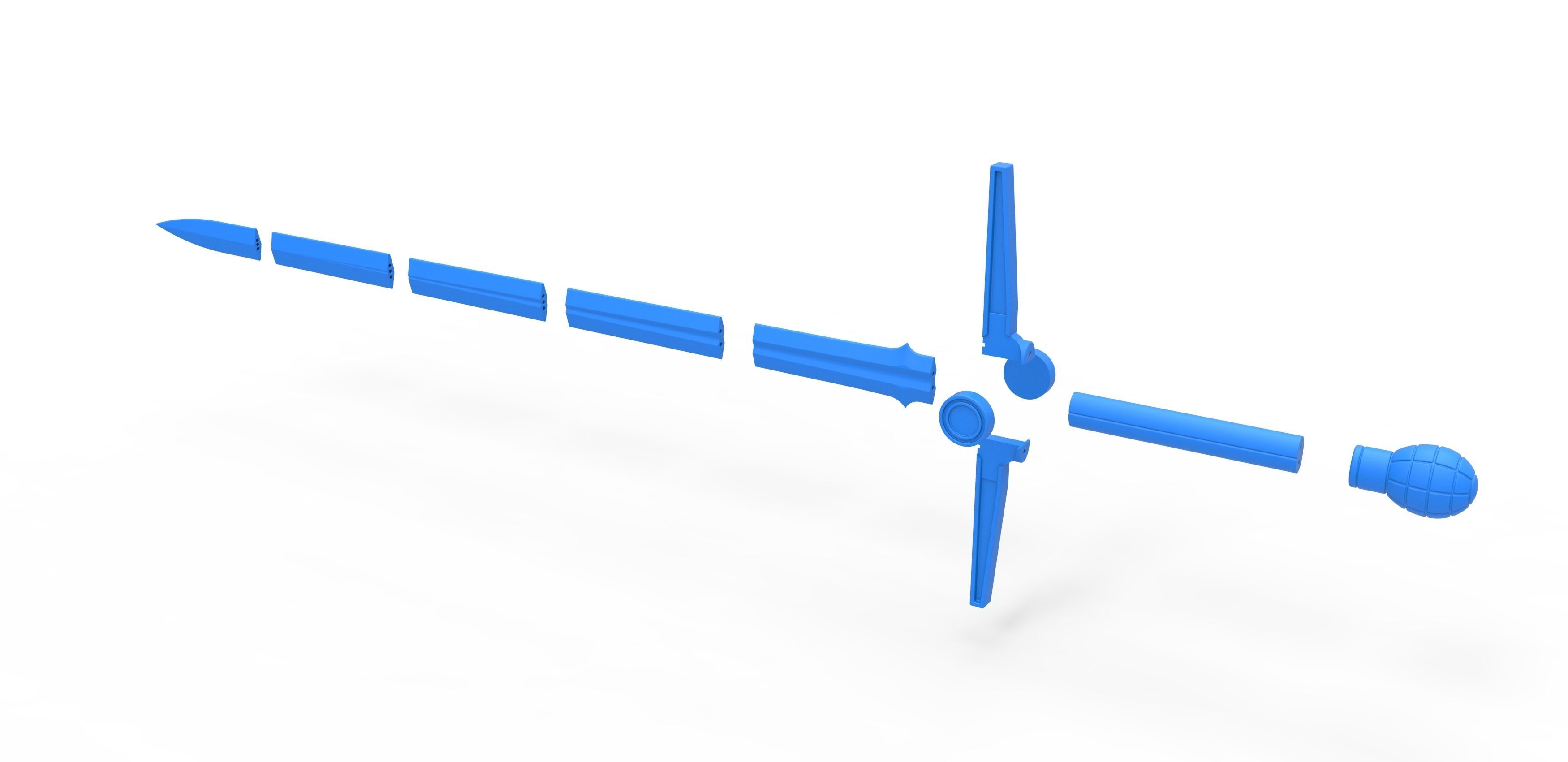 Necrosword of Gorr from the movie Thor Love and Thunder 3D print model_25