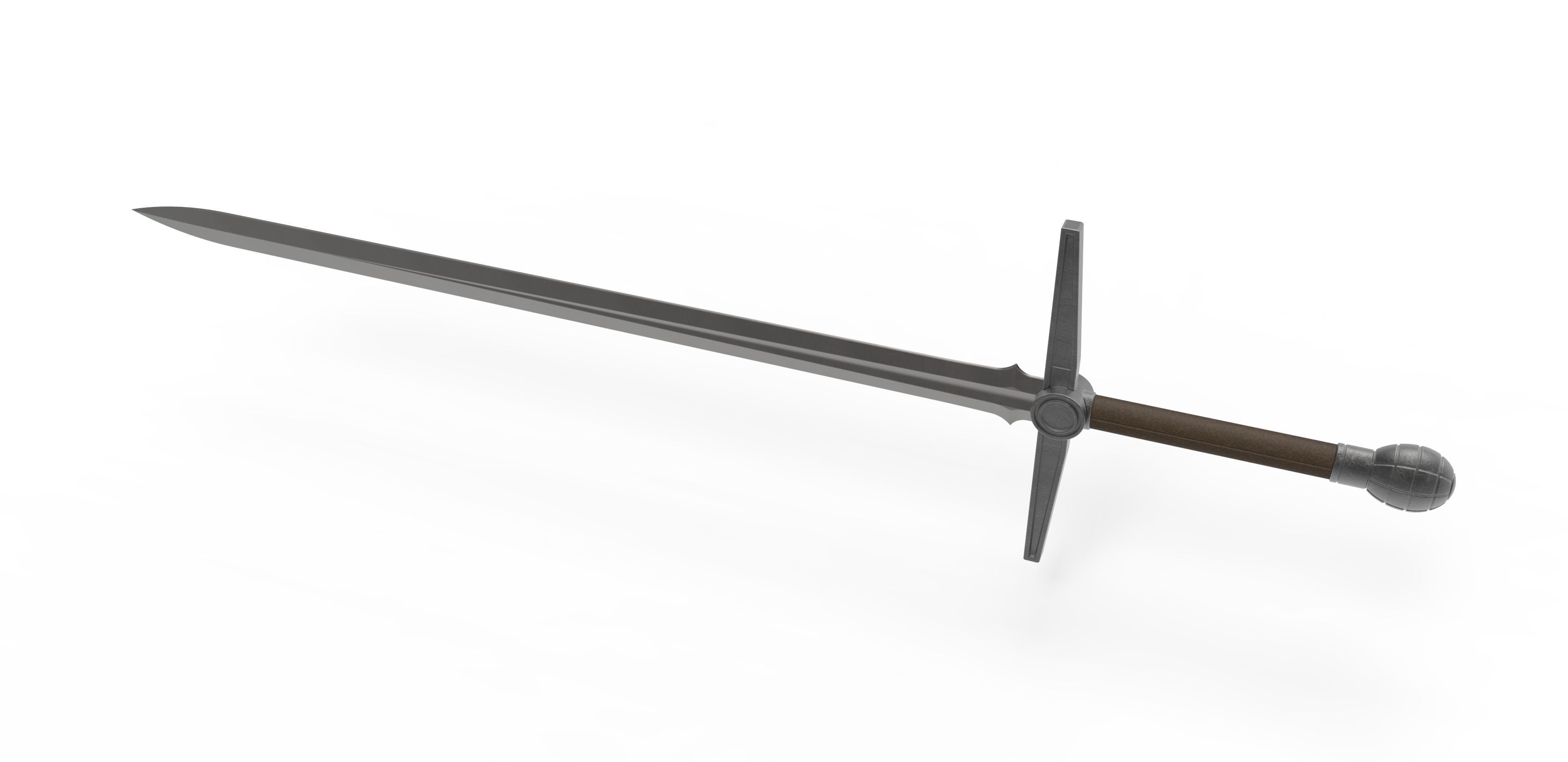 Necrosword of Gorr from the movie Thor Love and Thunder 3D print model_7