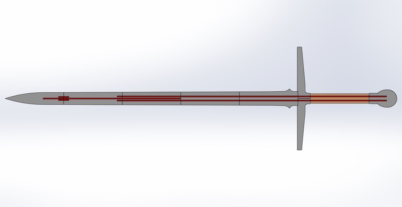Necrosword of Gorr from the movie Thor Love and Thunder 3D print model_27