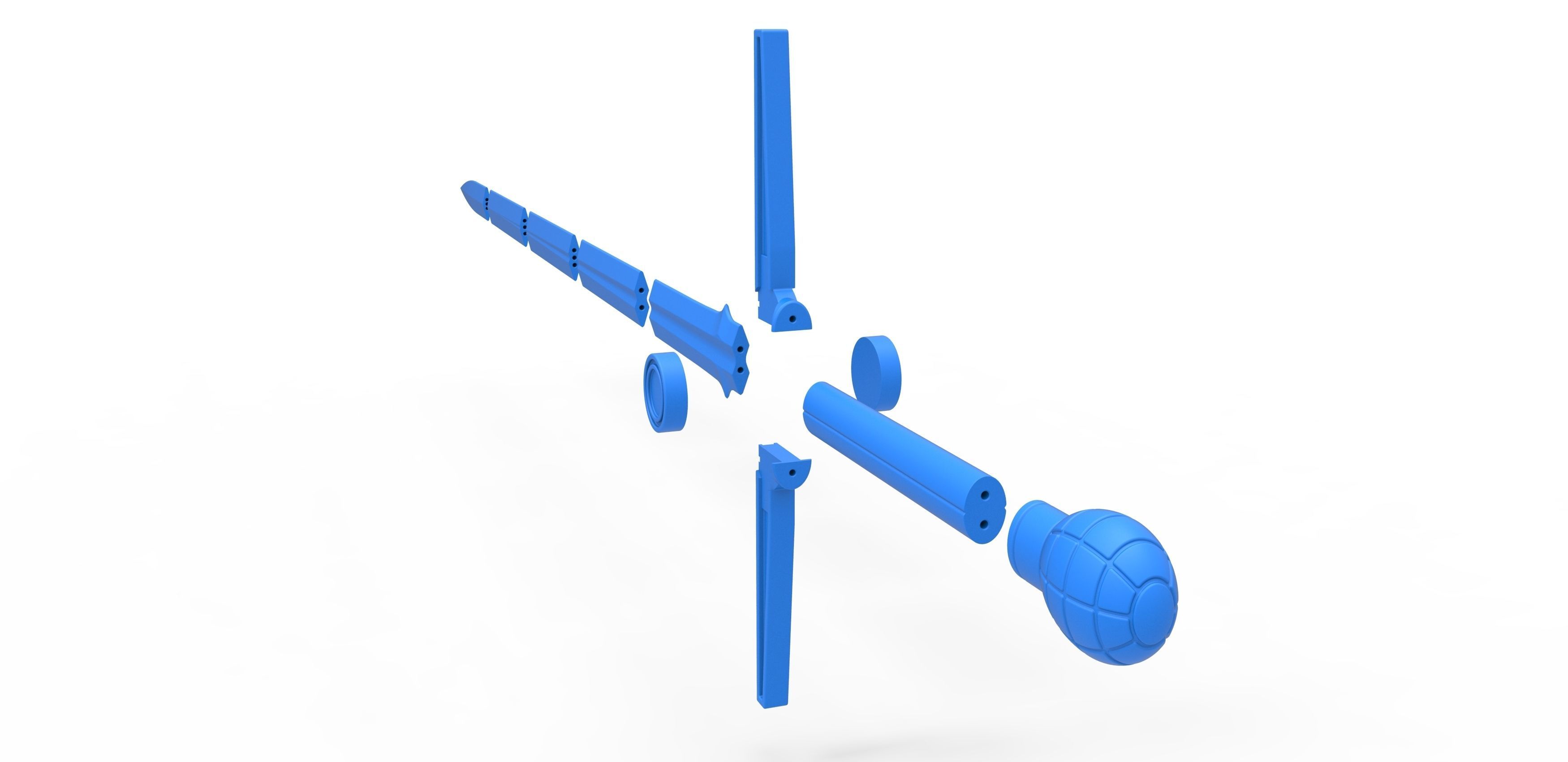 Necrosword of Gorr from the movie Thor Love and Thunder 3D print model_26