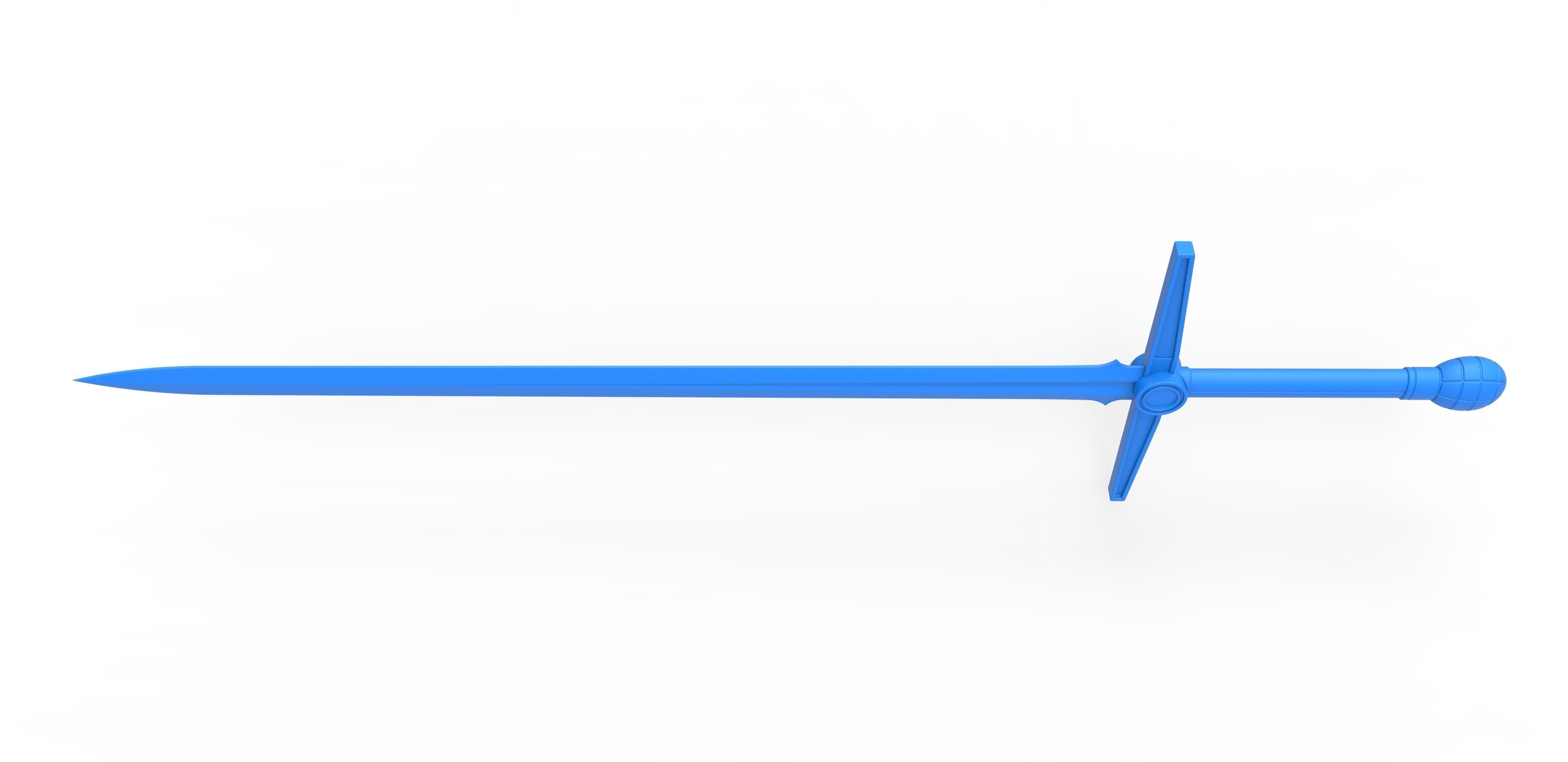 Necrosword of Gorr from the movie Thor Love and Thunder 3D print model_16