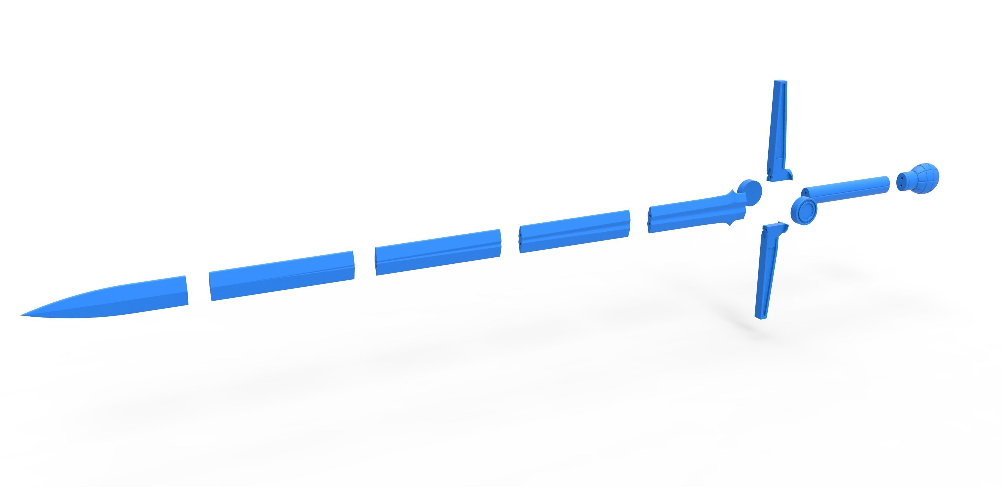 Necrosword of Gorr from the movie Thor Love and Thunder 3D print model_22