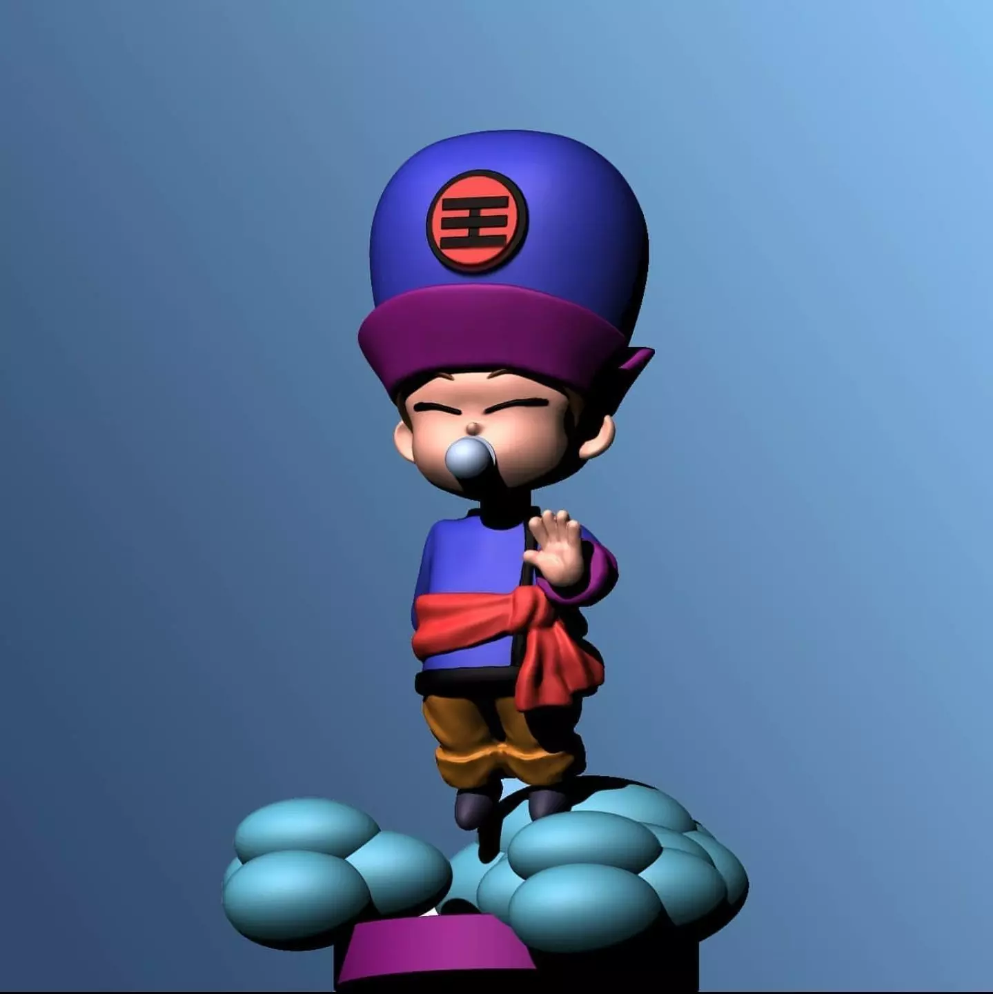 Koenma Jr - Yuyu hakusho 3D print model_0