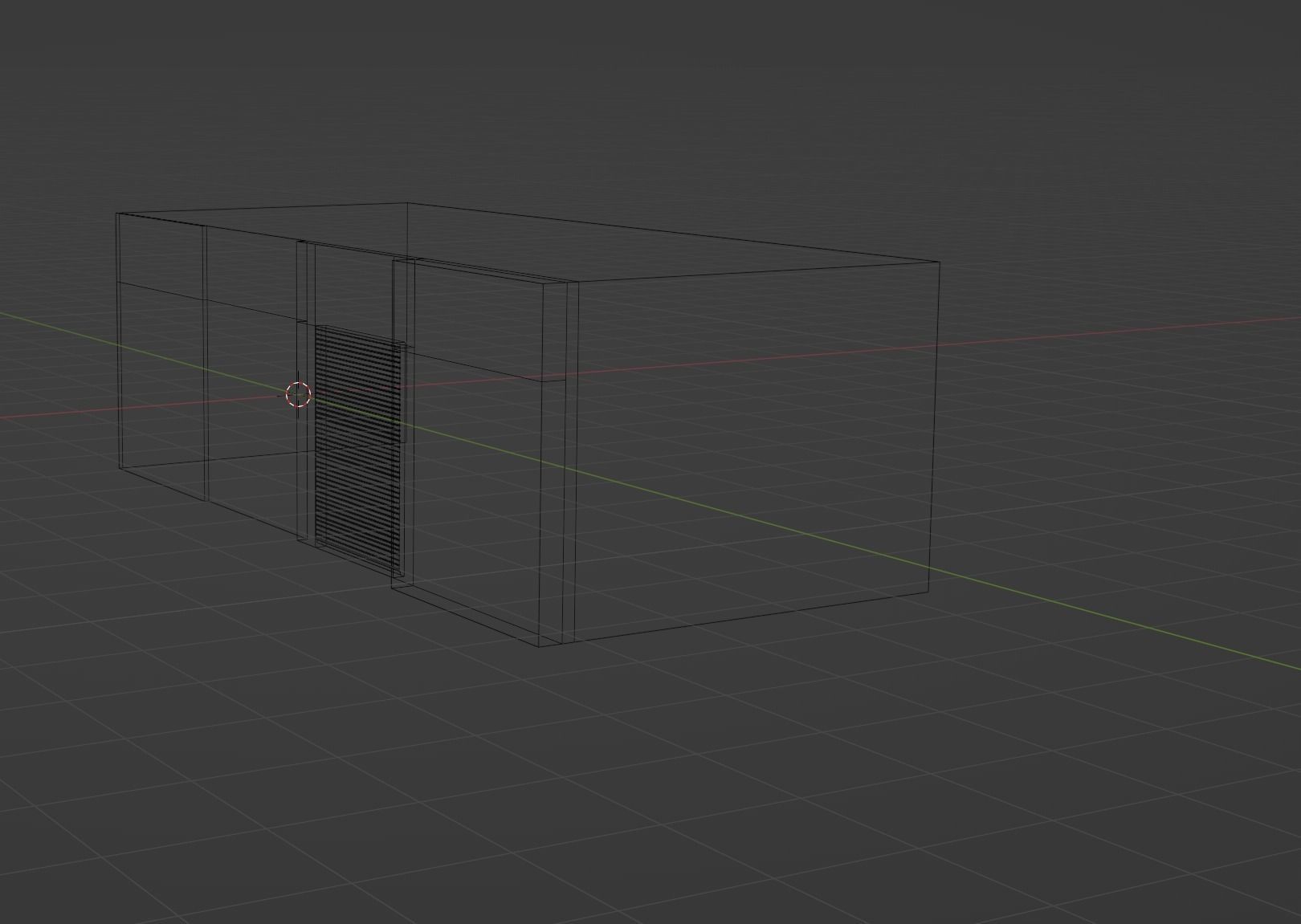 New York Metal Warehouse Low-poly 3D model_4