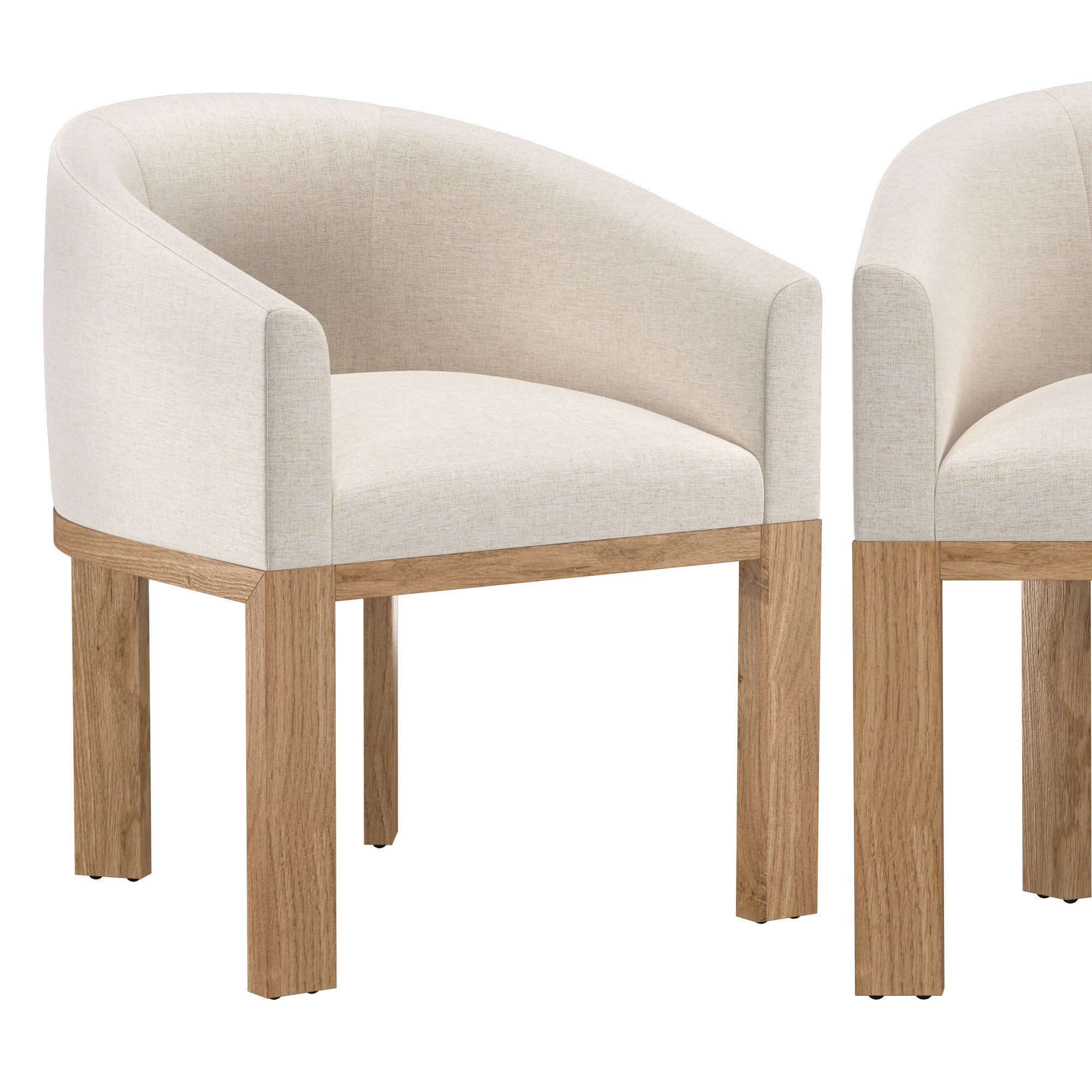 FABIAN CHAIR and OSLO OPEN TABLE 3D model_5