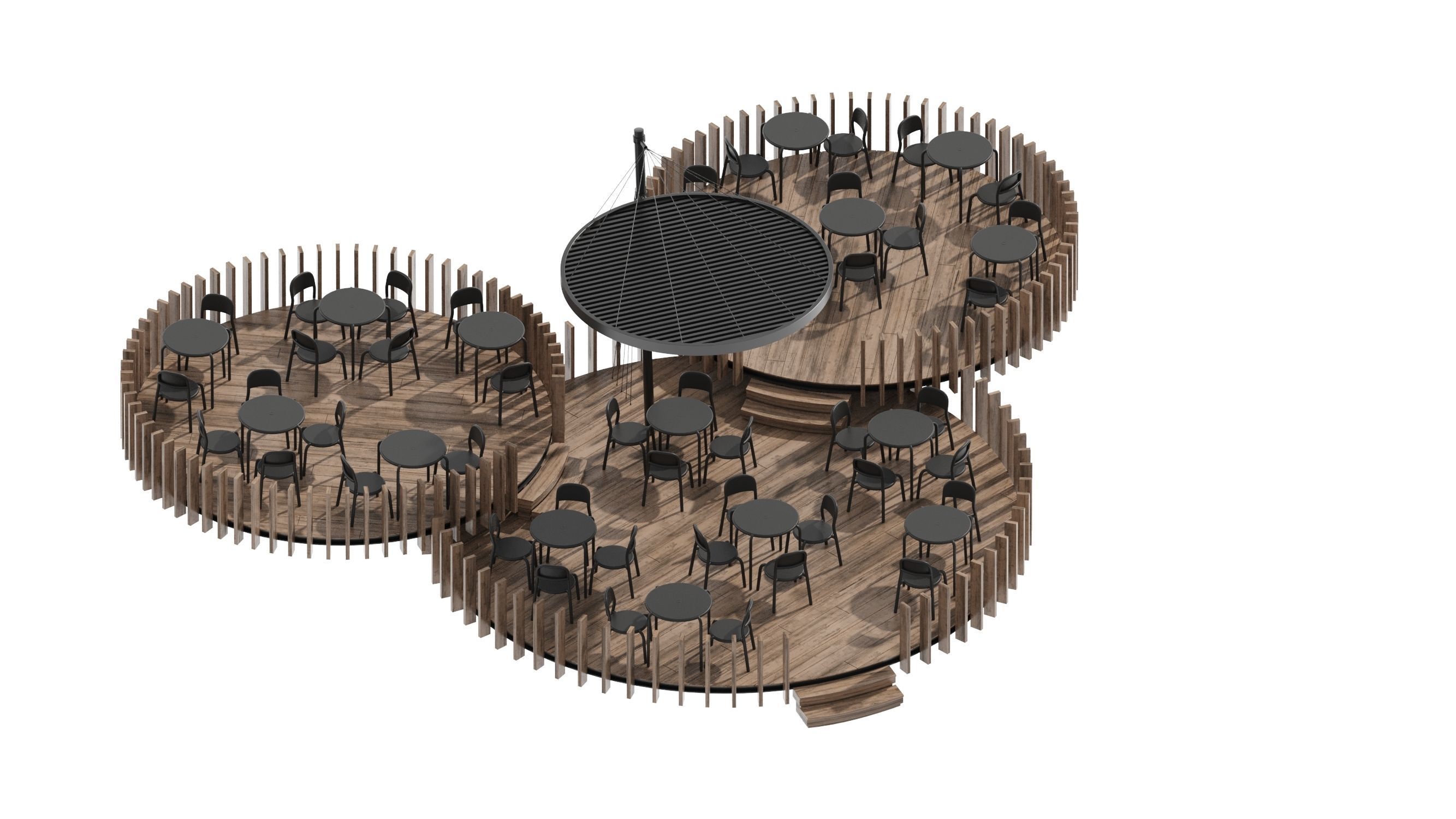 Summer playground 2 3D model_4