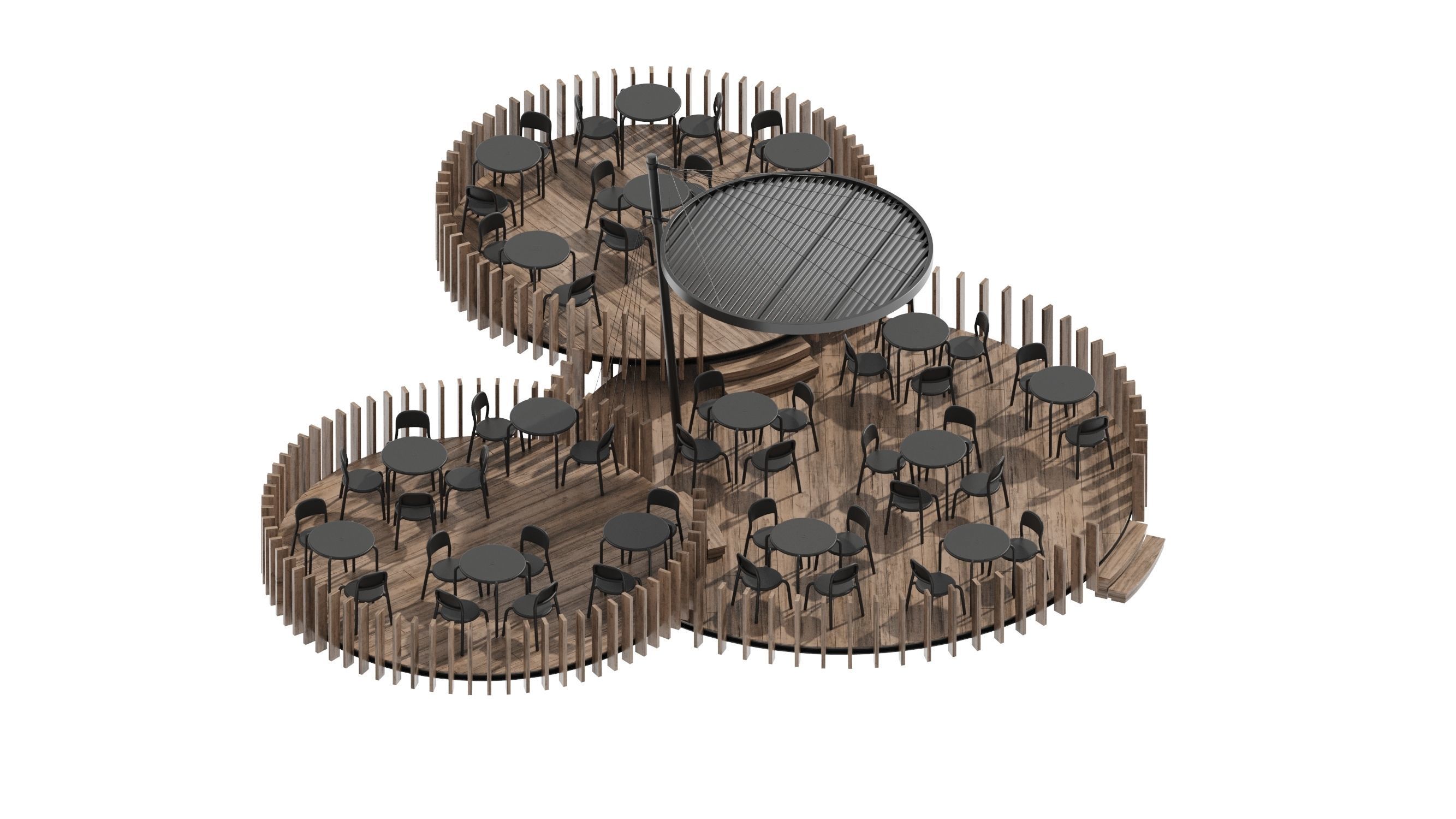 Summer playground 2 3D model_7