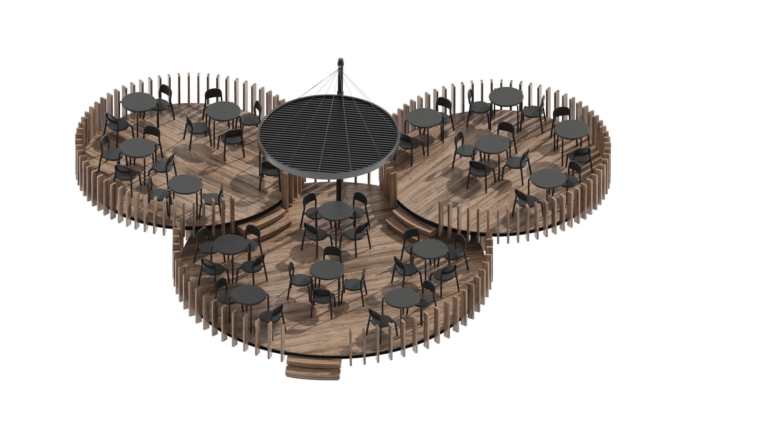 Summer playground 2 3D model_2