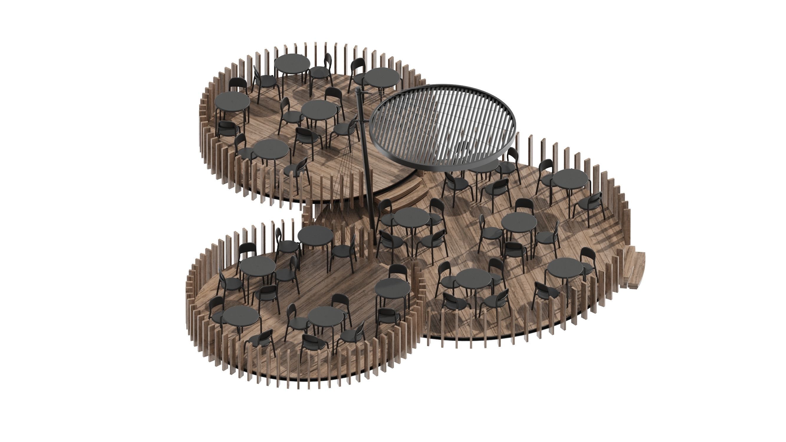 Summer playground 2 3D model_8