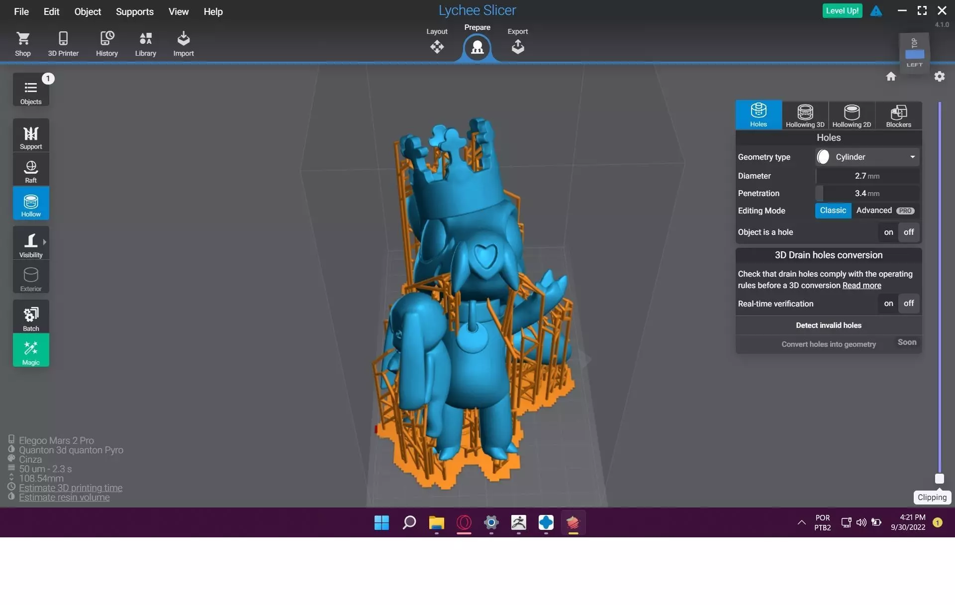 King - from Owl House animation 3D print model_0