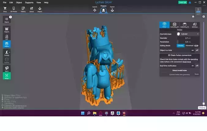 King - from Owl House animation 3D print model
