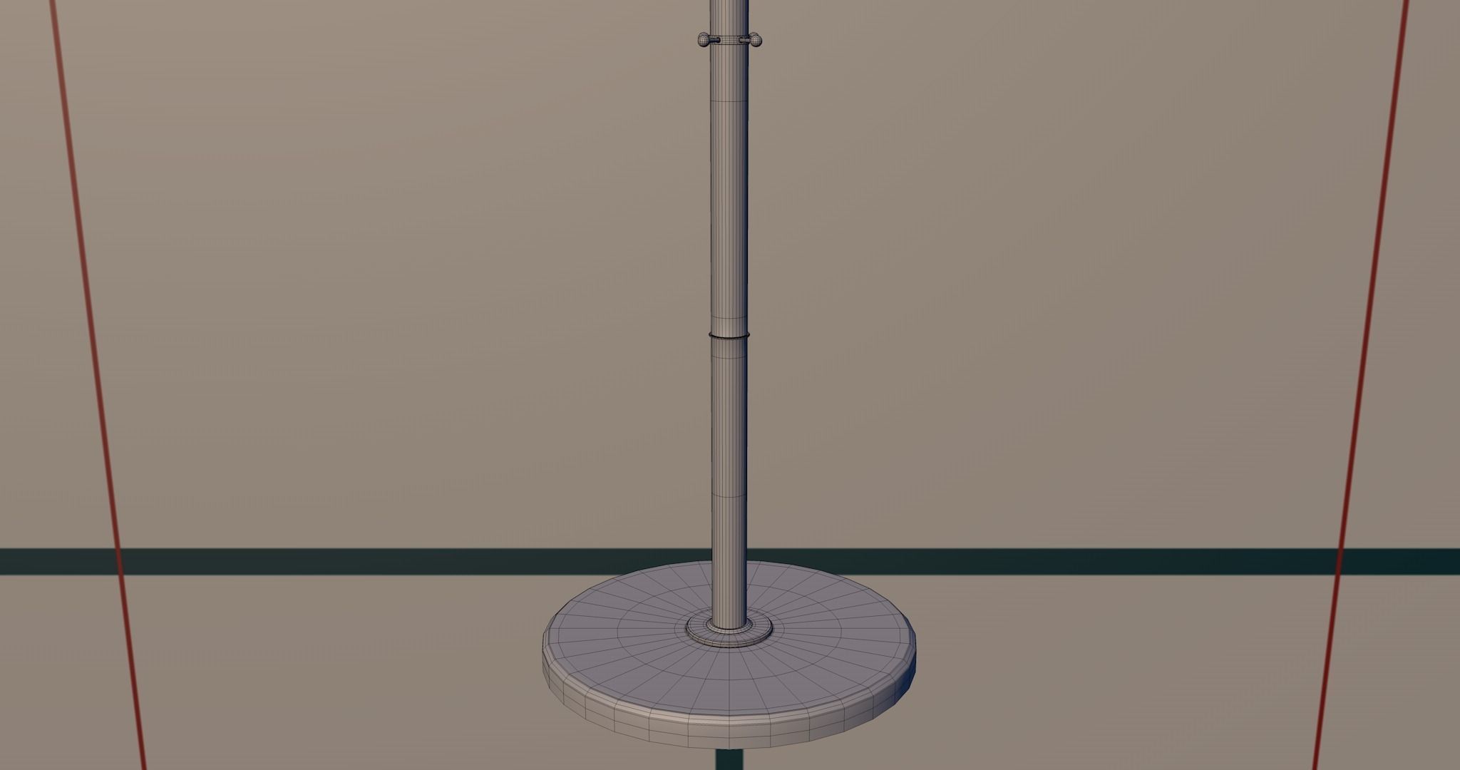 Clothe hanger PBR 3D model_9