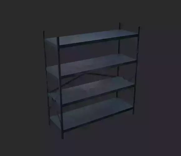 Iron shelf 3D Model 