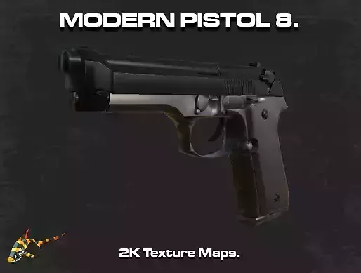 Modern Pistol 8