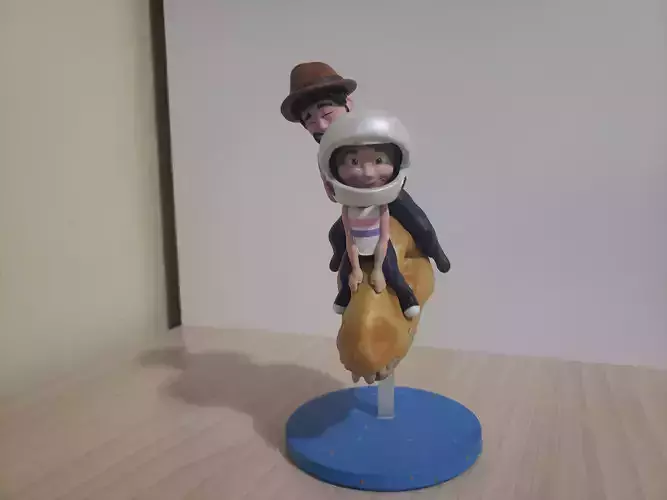 Ellie and Joel - the last of Us