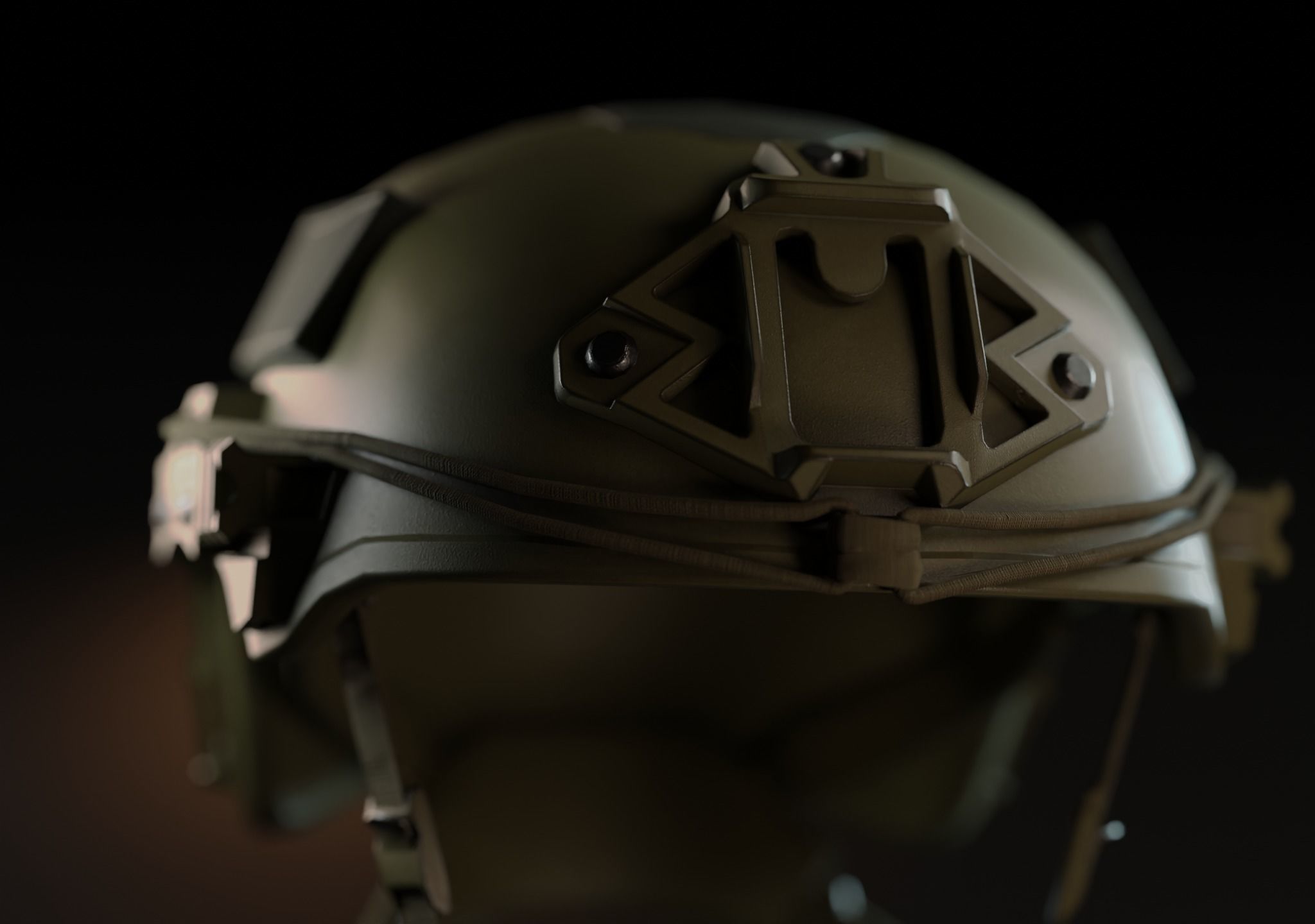 US COMBAT HELMETS ACH-IHPS Low-poly 3D model_12