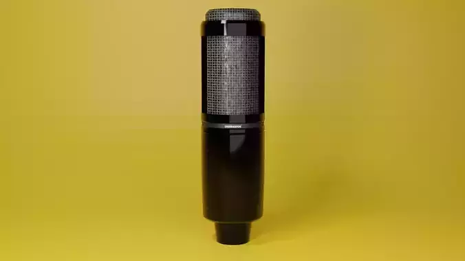 Microphone - Podcast Low poly game ready