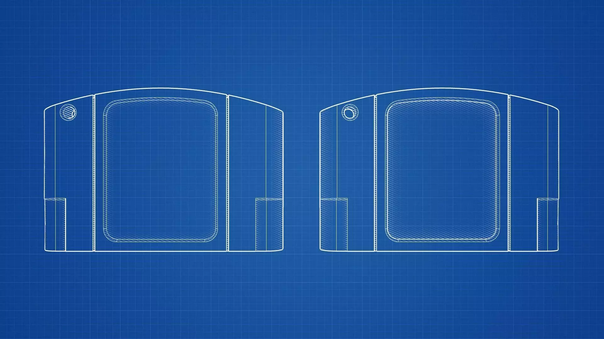 Nintendo 64 Cartridge Keychain 3D print model_0