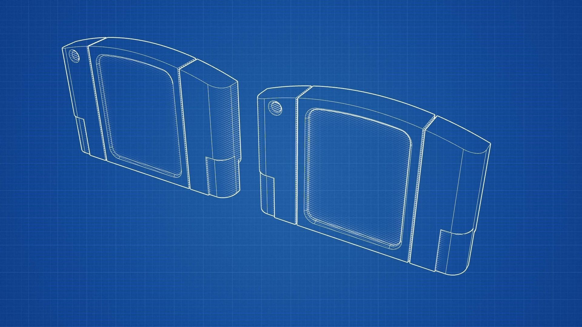 Nintendo 64 Cartridge Keychain 3D print model_4
