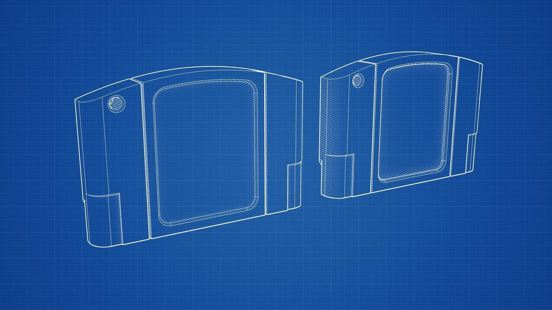 Nintendo 64 Cartridge Keychain 3D print model_5