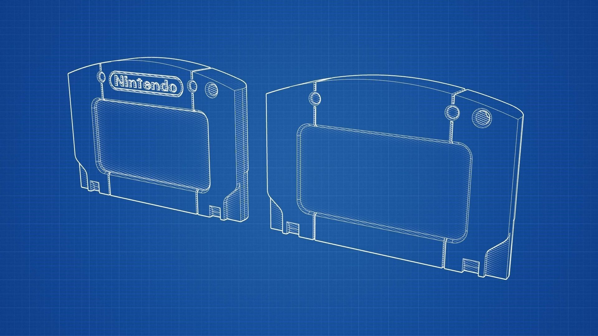 Nintendo 64 Cartridge Keychain 3D print model_2