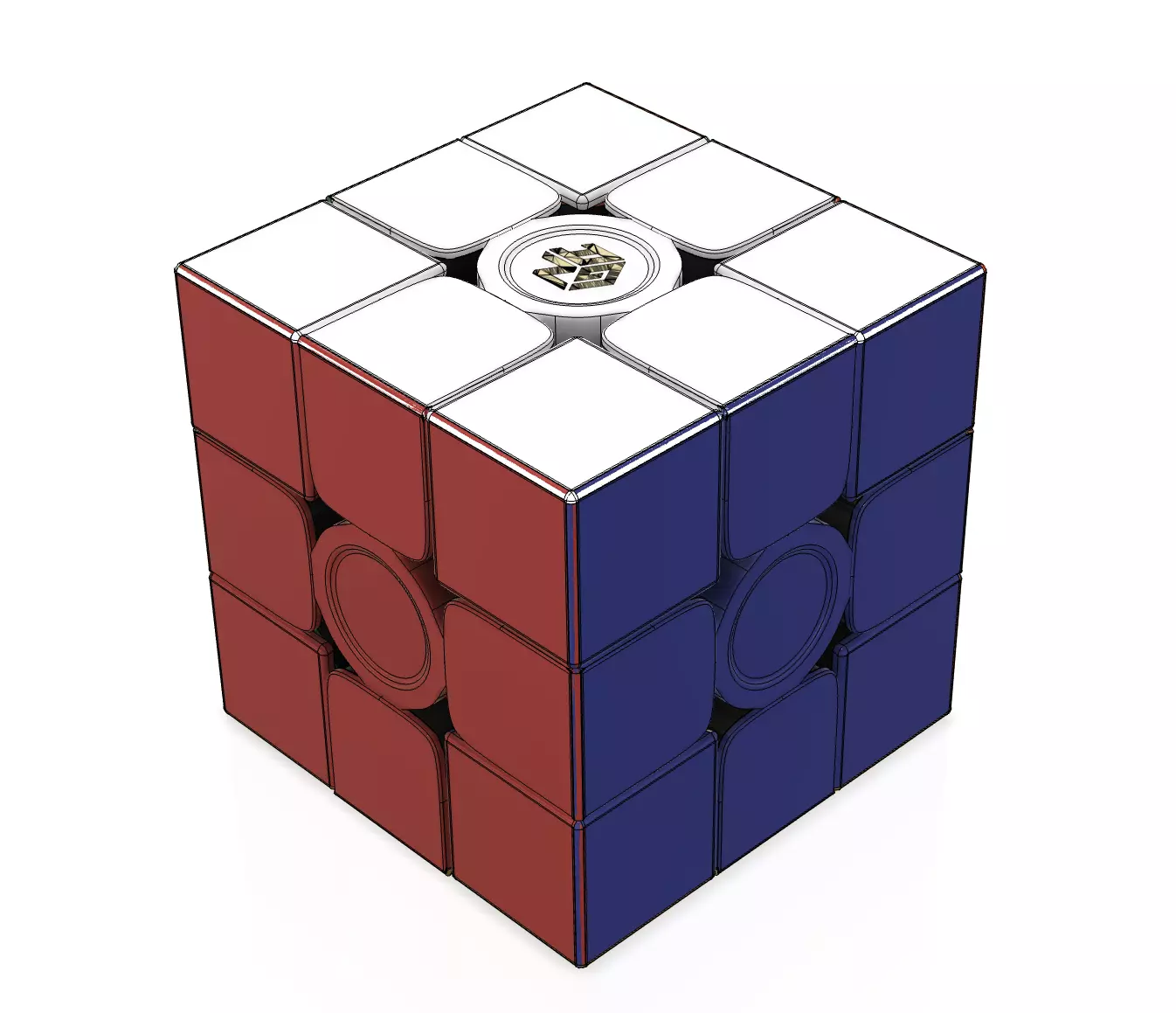 GAN 13 Cube Concept Model 3D model_0