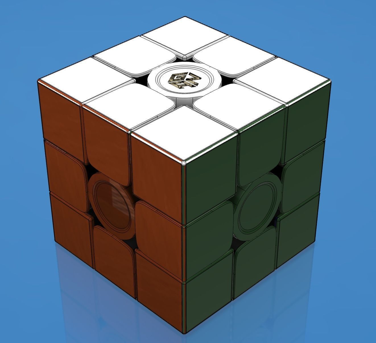 GAN 13 Cube Concept Model 3D model_1
