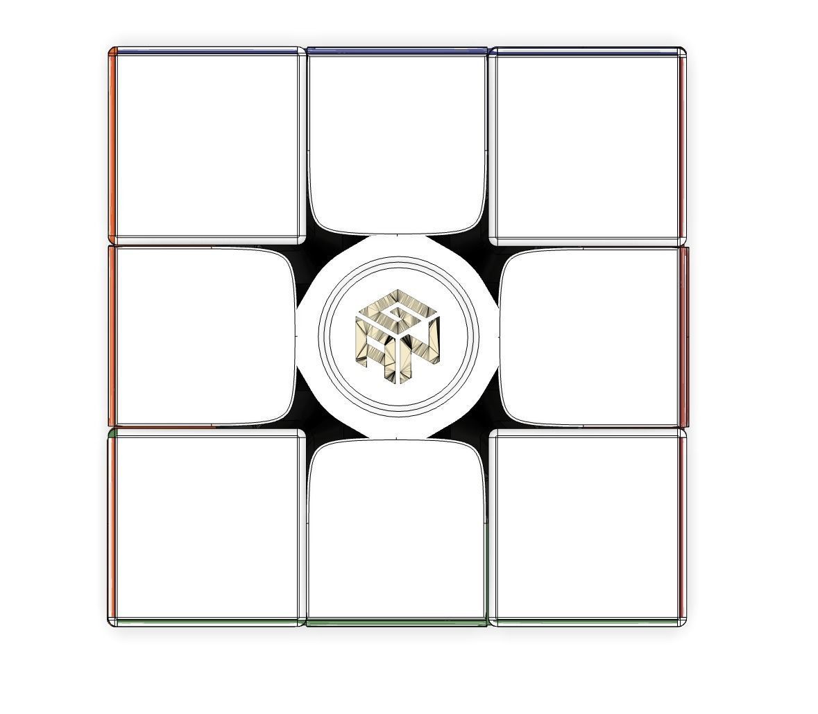 GAN 13 Cube Concept Model 3D model_4