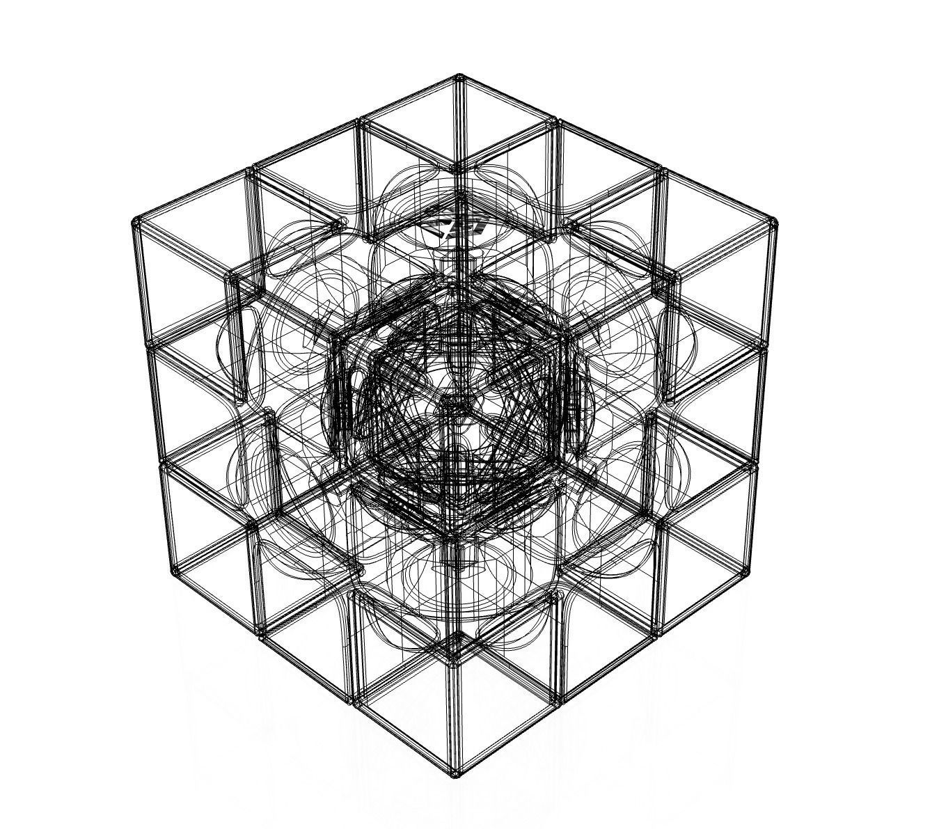 GAN 13 Cube Concept Model 3D model_6