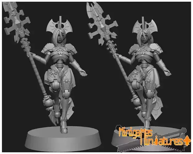 Silent queen anime figurine