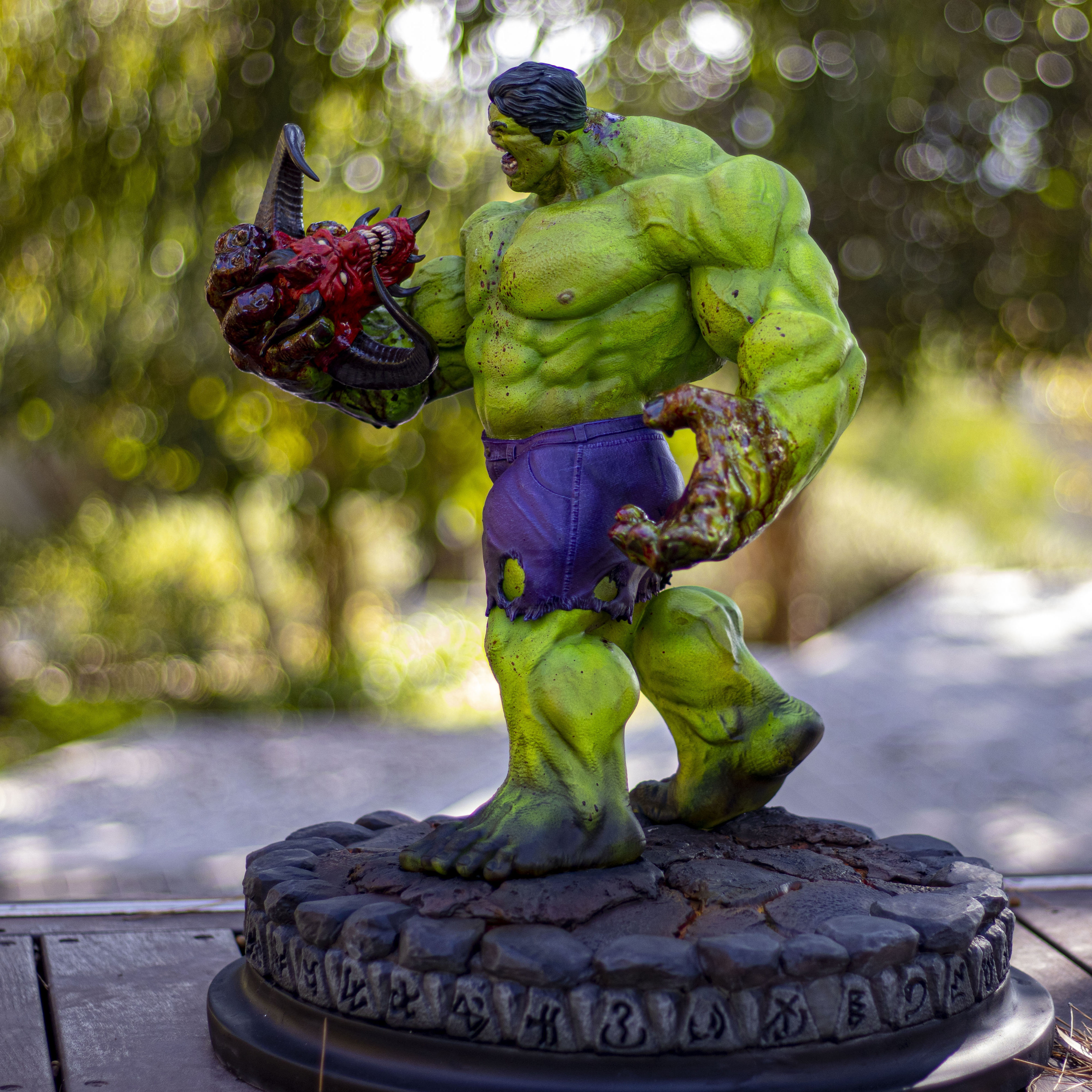 Hulk Vs Diablo 3D print model_13