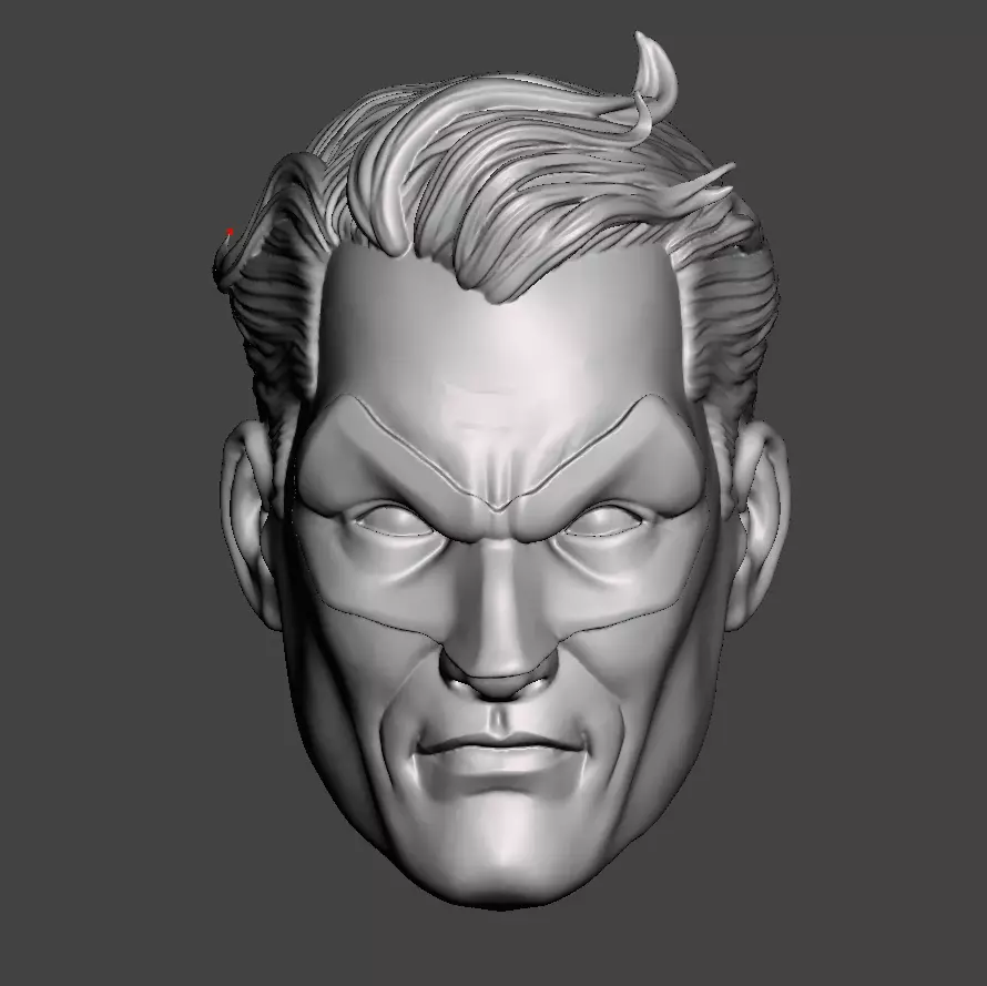 parallax  head 3D print model_0