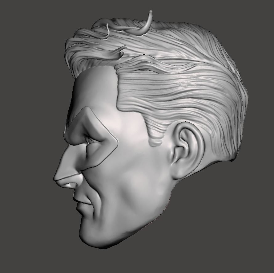 parallax  head 3D print model_2