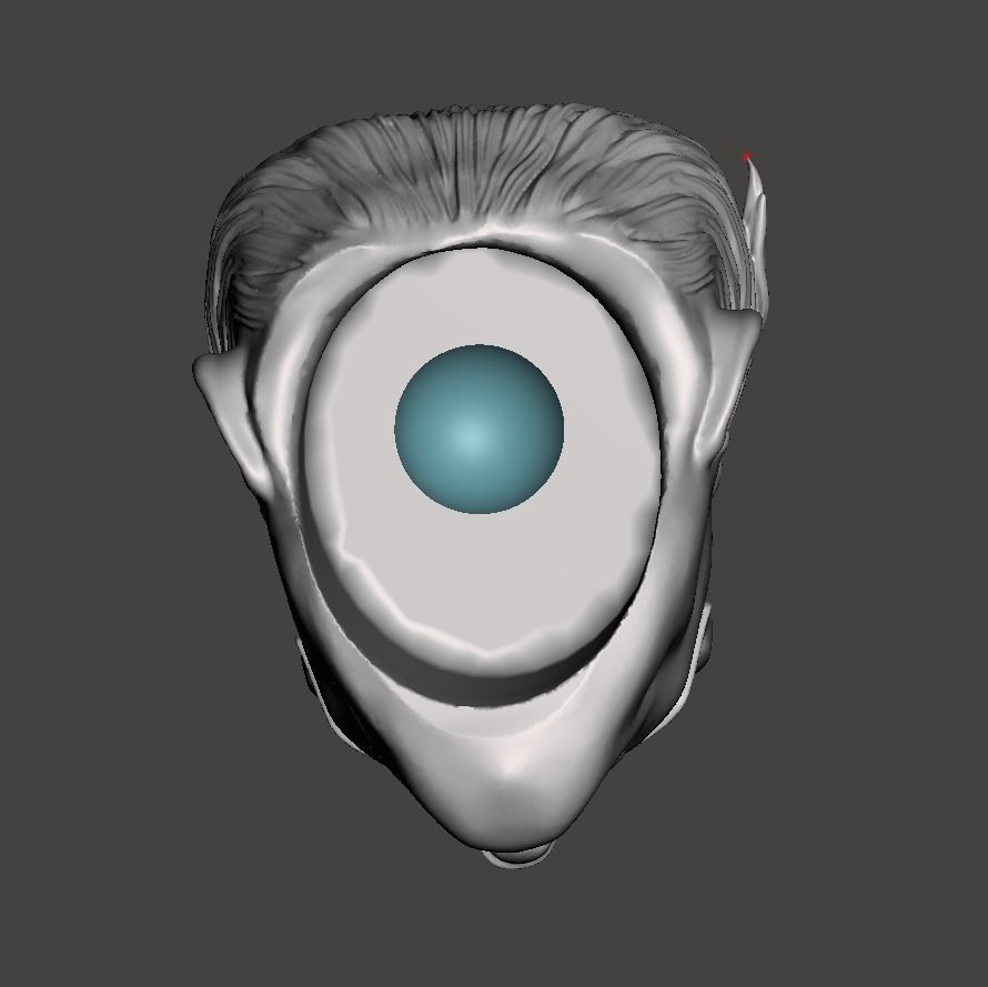 parallax  head 3D print model_3