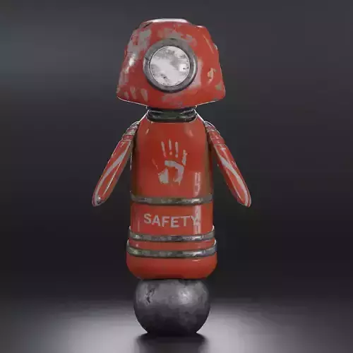 Robot Character Technology Futuristic Droid Free 3D model Robot Character Technology Futuristic Droid Free 3D model