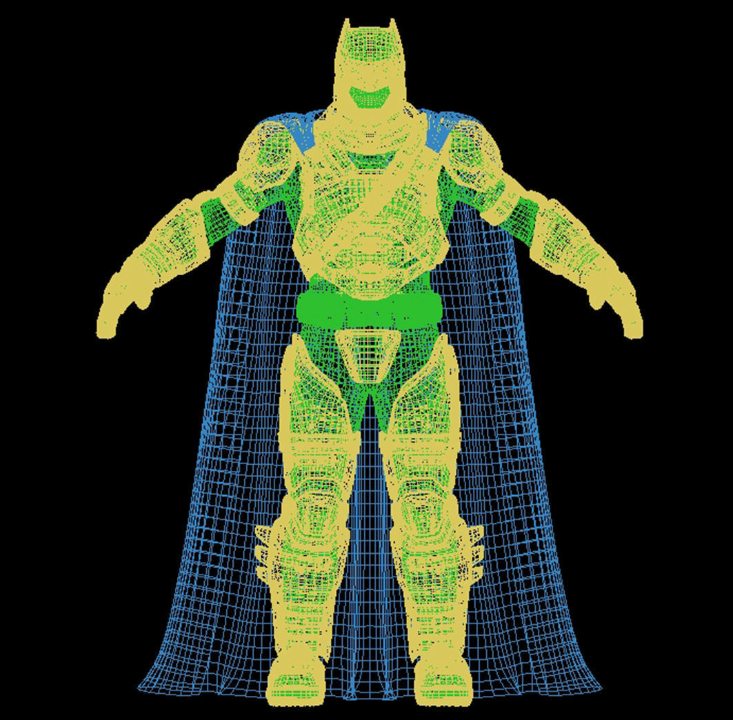 Armored Batman 3D model_10