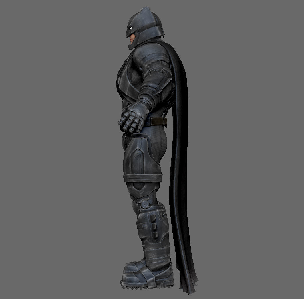 Armored Batman 3D model_4