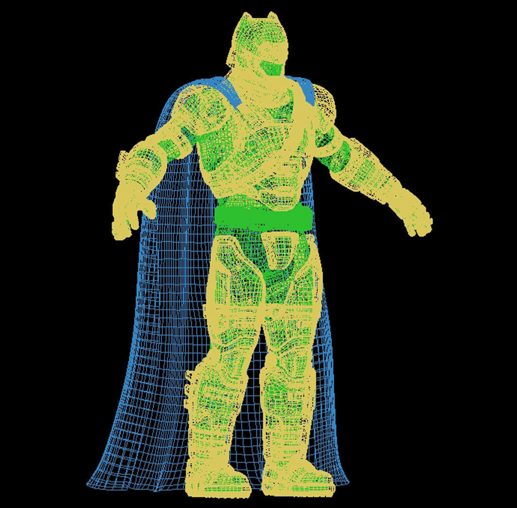 Armored Batman 3D model_11