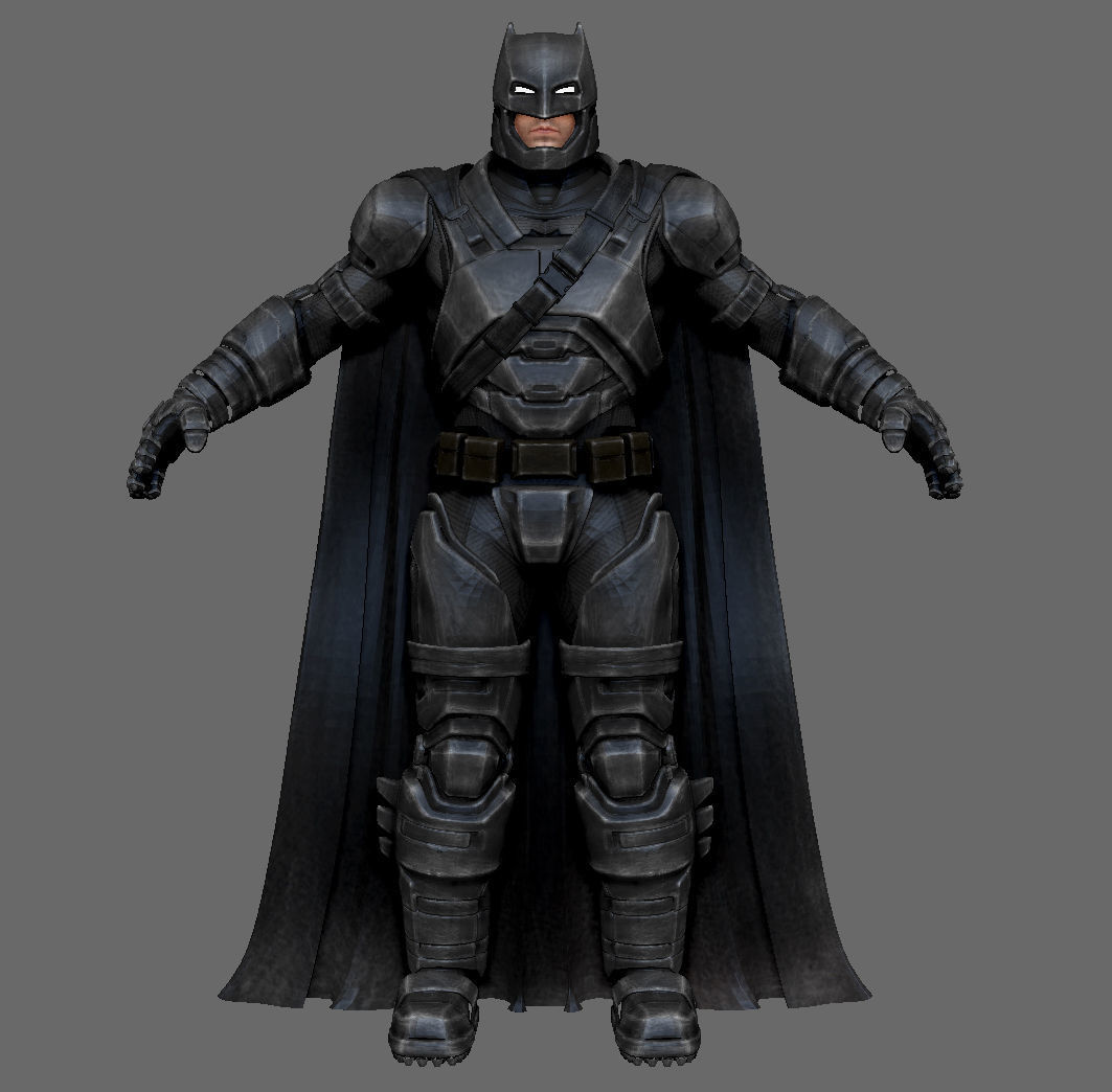 Armored Batman 3D model_9